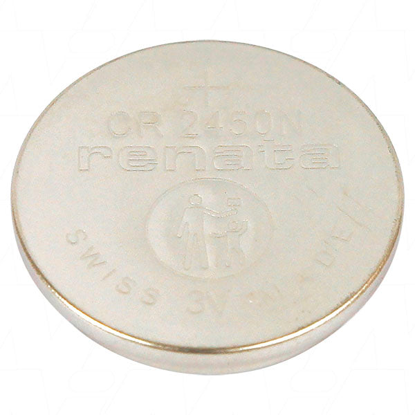 Renata CR2450N 3V 540mAh Lithium Coin Cell