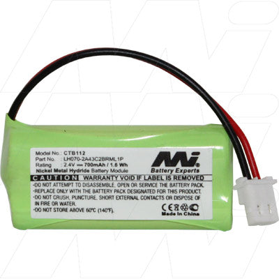 2.4V NiMH Cordless Phone battery suit. for Telstra