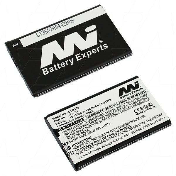 Cordless Phone battery suitable for Yealink W56H