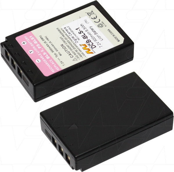 7.2V 900mAh LiIon Digital Camera battery suit. for Olympus