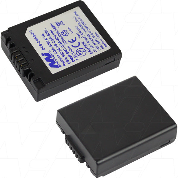 7.2V 750mAh LiIon Digital Camera battery suit. for Panasonic