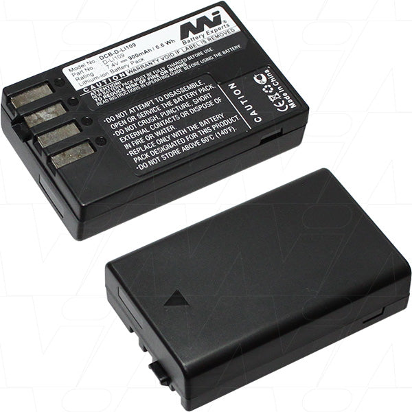 7.4V 900mAh LiIon Digital Camera battery suit. for Pentax