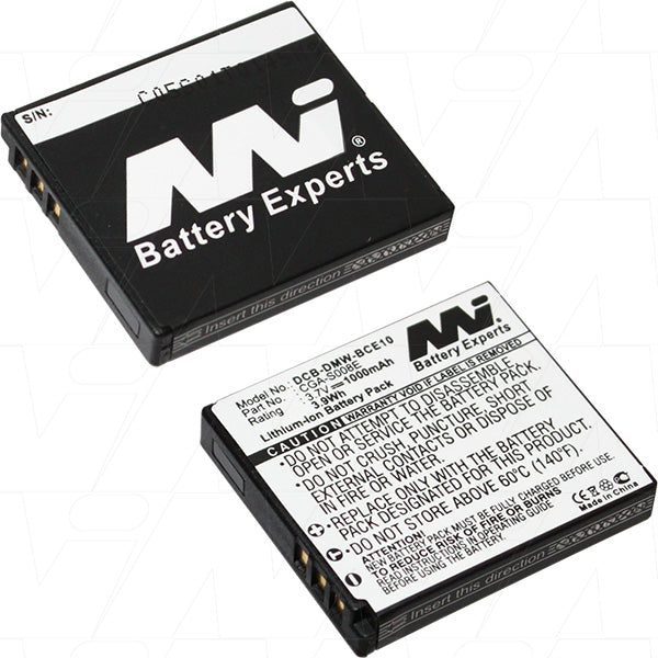 3.7V 1050mAh LiIon Digital Camera battery suit. for Leica, Panasonic