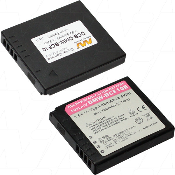 3.6V 770mAh LiIon Digital Camera battery suit. for Panasonic