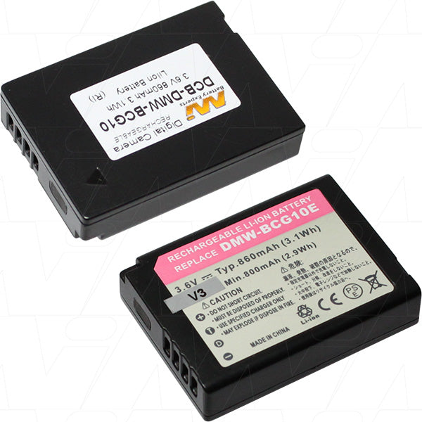 3.6V 895mAh LiIon Digital Camera battery suit. for Panasonic