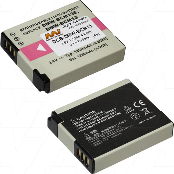 3.7V 950mAh LiIon Digital Camera battery suit. for Panasonic