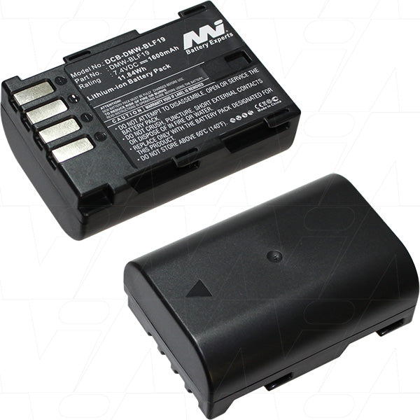 7.4V 1600mAh LiIon Digital Camera battery suit. for Panasonic