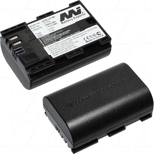 7.4V 1800mAh LiIon Digital Camera battery suit. for Canon