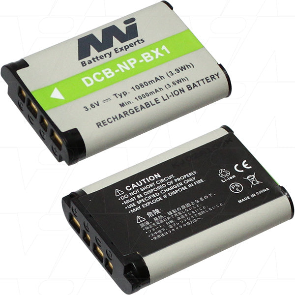 3.6V 1080mAh LiIon Digital Camera battery suit. for Sony