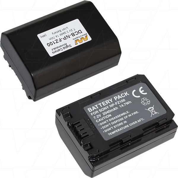 7.2V 2040mAh LiIon Digital Camera battery suit. for Sony