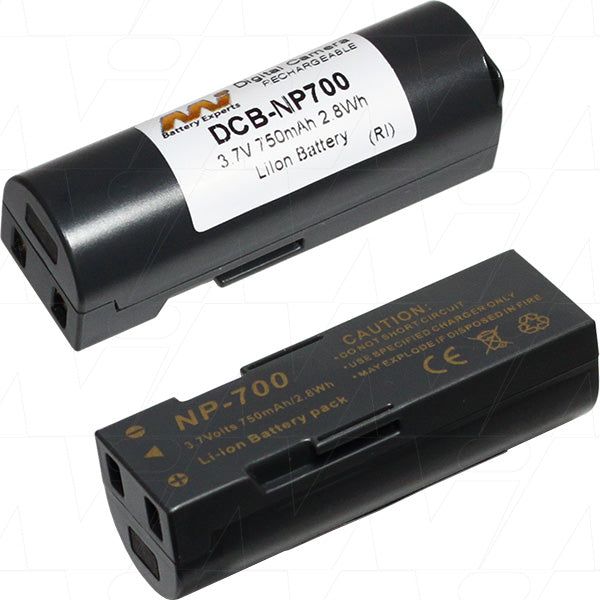 3.7V 750mAh LiIon Digital Camera battery suit. for Many models