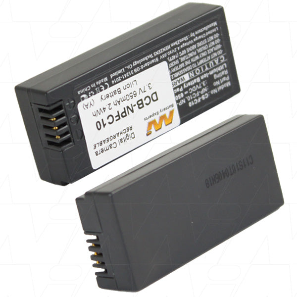 3.6V 650mAh LiIon Digital Camera battery suit. for Sony