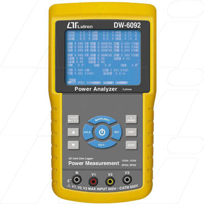 3 Phase Power Analyser With RS232 Interface