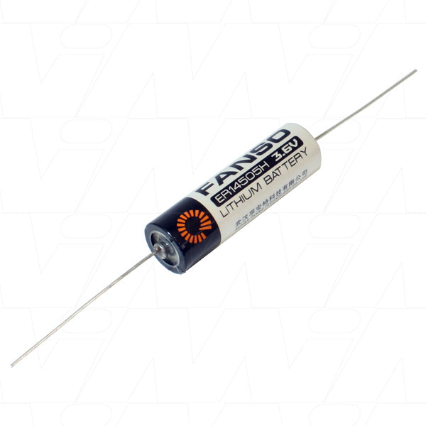 AA 3.6V 2600mAh Lithium Cell Axial Leads