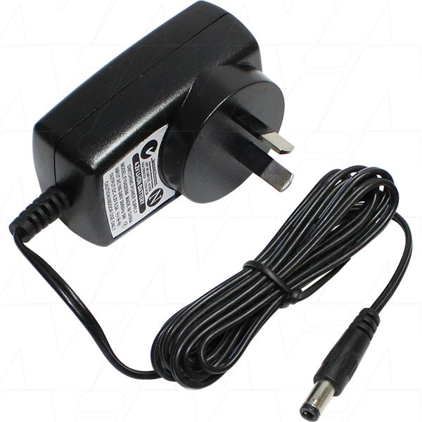 100-240VAC Wall Mount LiIon 1 Cell 4.2V Charger Output 500mA + 2.5mm DC Plug