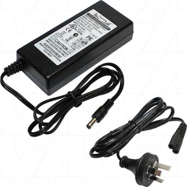 100-240VAC Input LiFePO4 8 Cell 29.2V Charger Output 2A + 2.1mm DC Plug