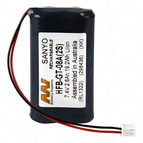 LiIon replacement battery suitable for Wattbike Monitor Model B Bluetooth Upgrade