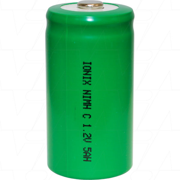 1.2V 5000mAh C Ind. NiMH Raised Button