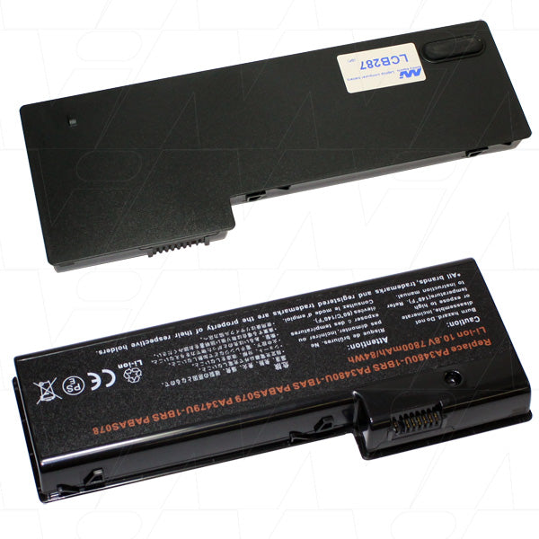 10.8V 71Wh / 6600mAh LiIon Laptop battery suit. for Toshiba