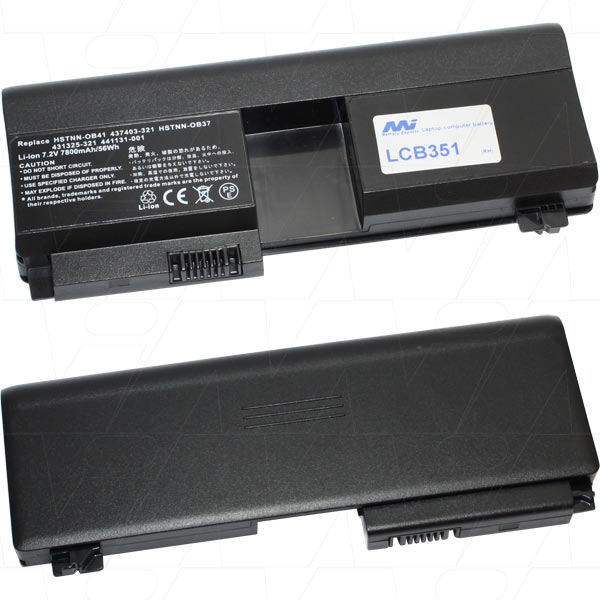 7.2V 56Wh / 7800mAh LiIon Laptop battery suit. for HP