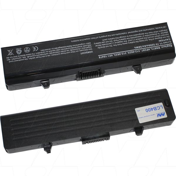 11.1V 58Wh / 5200mAh LiIon Laptop battery suit. for Dell