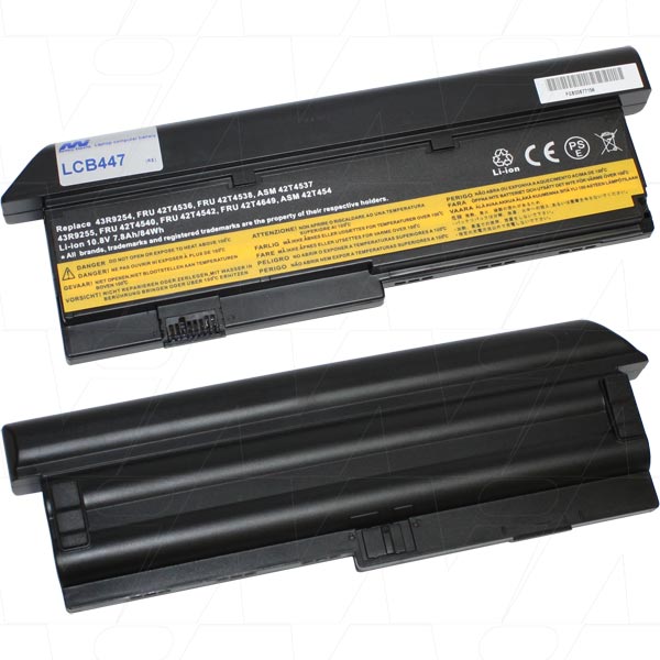 10.8V 84Wh - 7800mAh LiIon Laptop battery suit. for Lenovo