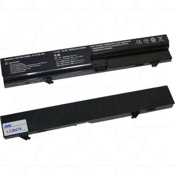 10.8V 56Wh - 5200mAh LiIon Laptop battery suit. for HP