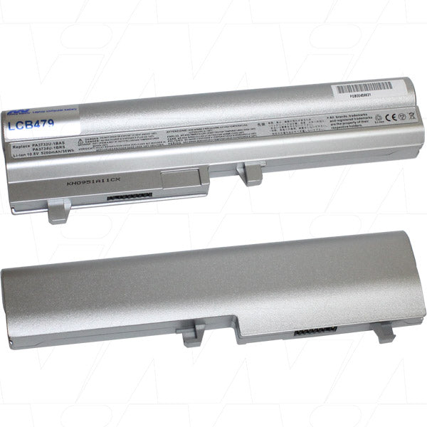 10.8V 56Wh - 5200mAh LiIon Laptop battery suit. for Toshiba