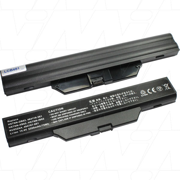 MI 14.4V 75Wh - 5200mAh LiIon Laptop batt suit. Compaq, HP