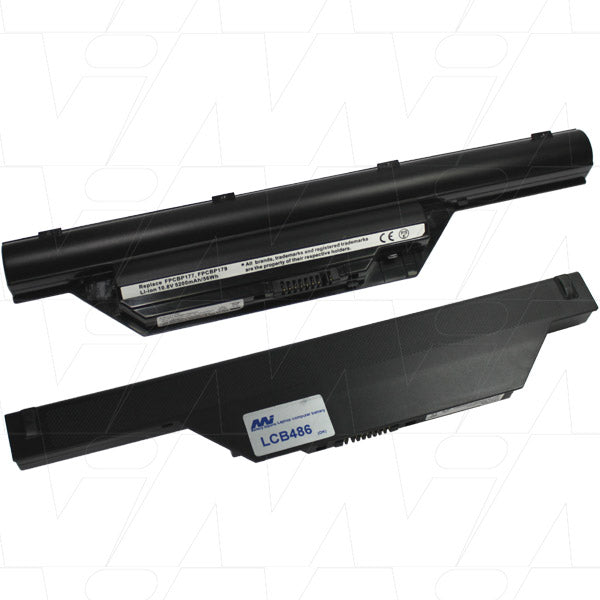 10.8V 56Wh - 5200mAh LiIon Laptop battery suit. for Fujitsu