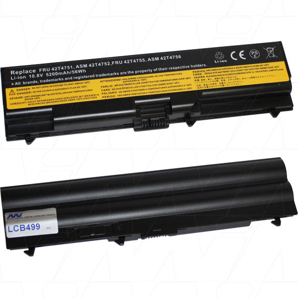 11.1V 58Wh - 5200mAh LiIon Laptop battery suit. for Lenovo