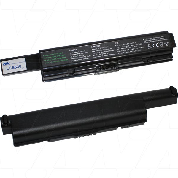 10.8V 99Wh - 9200mAh LiIon Laptop battery suit. for Toshiba