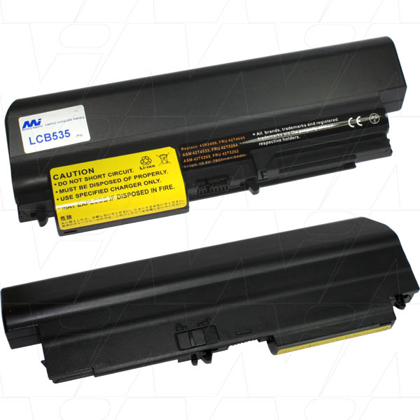 10.8V 84Wh - 7800mAh LiIon Laptop battery suit. for Lenovo