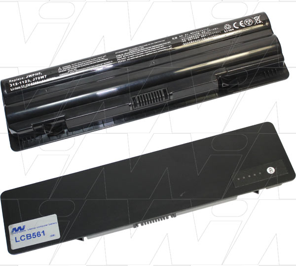 11.1V 49Wh - 4400mAh LiIon Laptop battery suit. for Dell