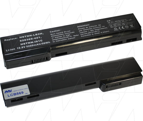 10.8V 56Wh - 5200mAh LiIon Laptop battery suit. for HP