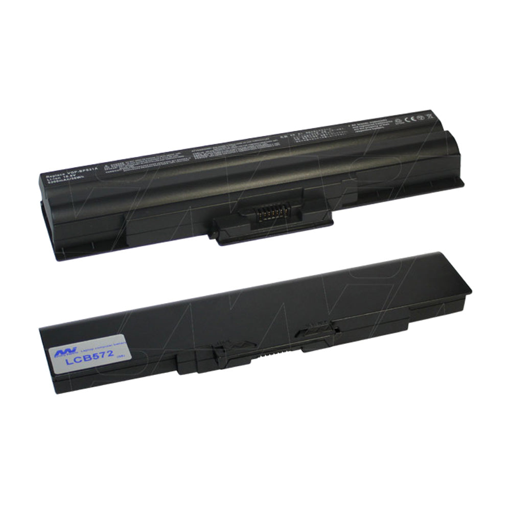 10.8V 56Wh - 5200mAh LiIon Laptop battery suit. for Sony