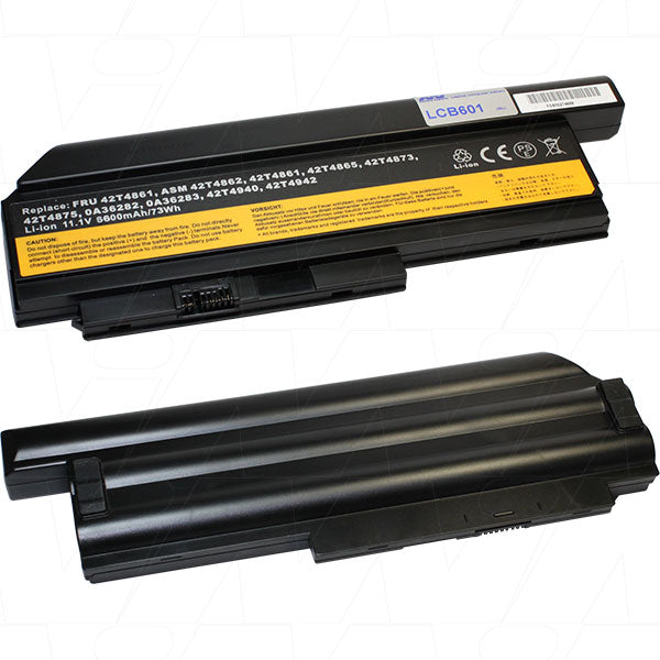 11.1V 87Wh - 6600mAh LiIon Laptop Battery suit. For Lenovo