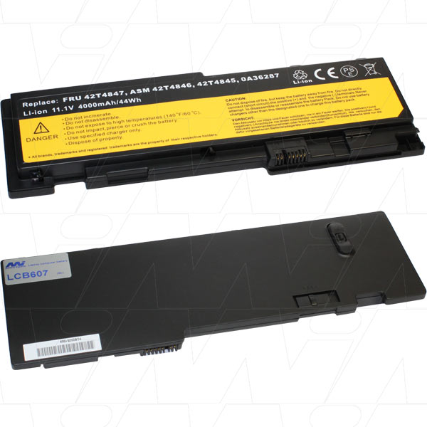 11.1V 44 Wh - 4000mAh LiIon Laptop Battery suit. For Lenovo