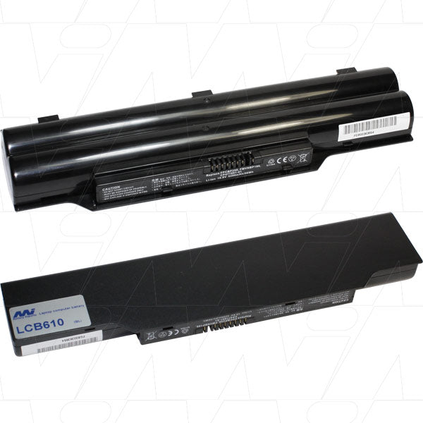 10.8V 56 Wh - 5200mAh LiIon Laptop Battery suit. For Fujitsu