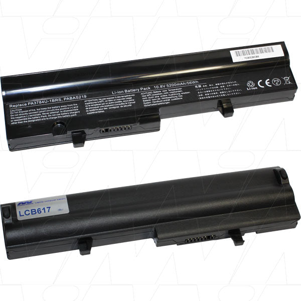 10.8V 56 Wh - 5200mAh LiIon Laptop Battery suit. For Toshiba