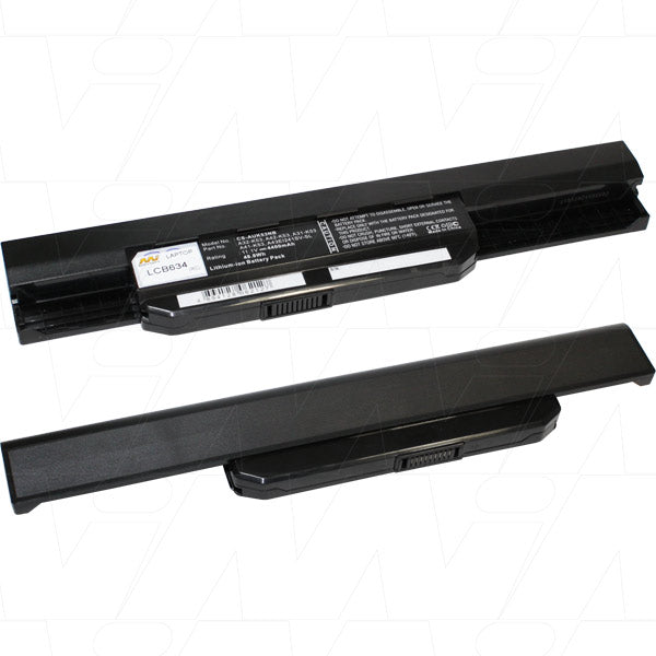 11.1V 51 Wh - 4600mAh LiIon Laptop Battery suit. For Asus