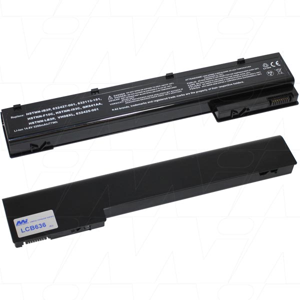 MI 14.8V 77Wh - 5200mAh Li-ion Laptop Batt Hewlett Packard