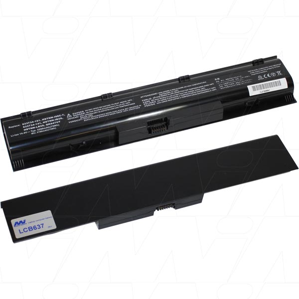 14.4V 75Wh - 5200mAh LiIon Laptop Battery suit. For Hewlett Packard