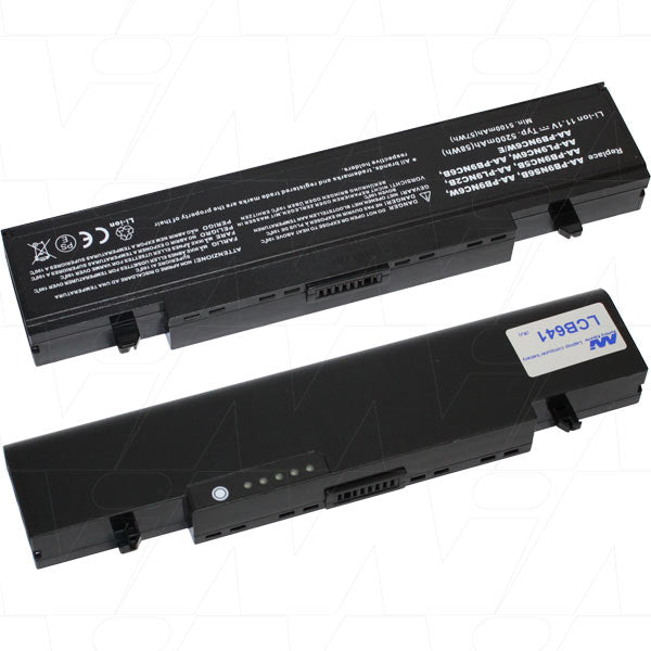 11.1V 58Wh - 5200mAh LiIon Laptop Battery suit. For Samsung