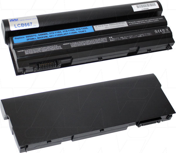 11.1V 86.58Wh - 7800mAh LiIon Laptop Battery