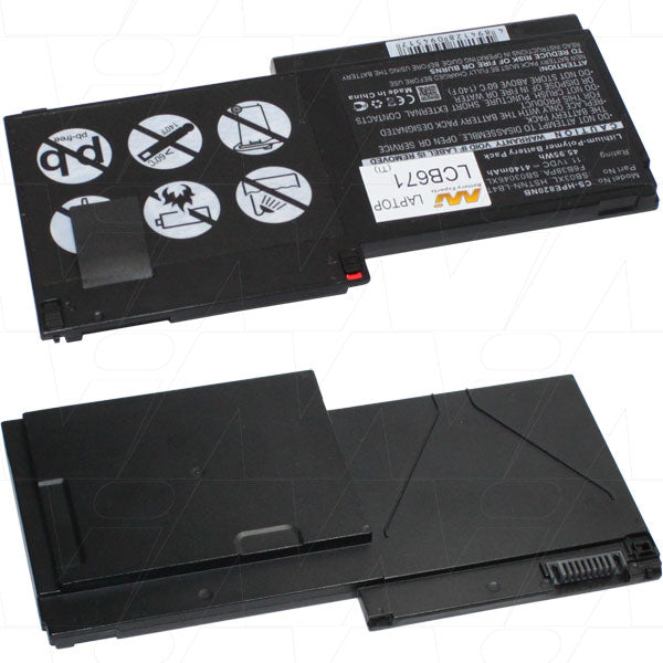 11.1V 33.3Wh - 3000mAh LiPo Laptop Battery