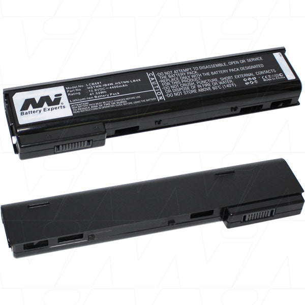 10.8V 47.52Wh - 4400mAh LiIon Laptop Battery