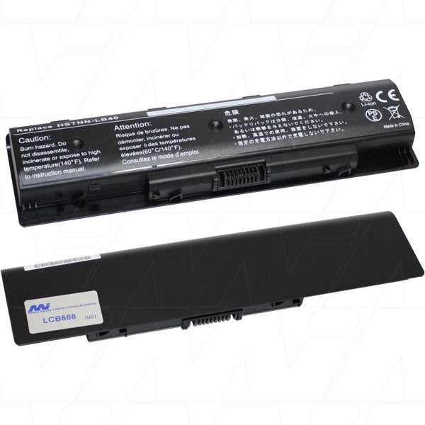 11.1V 58Wh - 5200mAh LiIon Laptop Battery