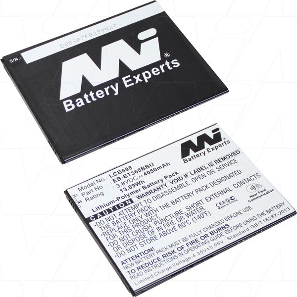 3.8V 15.39Wh - 4050mAh LiPo Laptop Battery