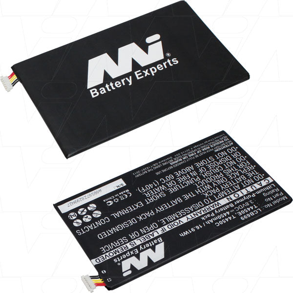 3.8V 16.91Wh - 4450mAh LiPo Laptop Battery